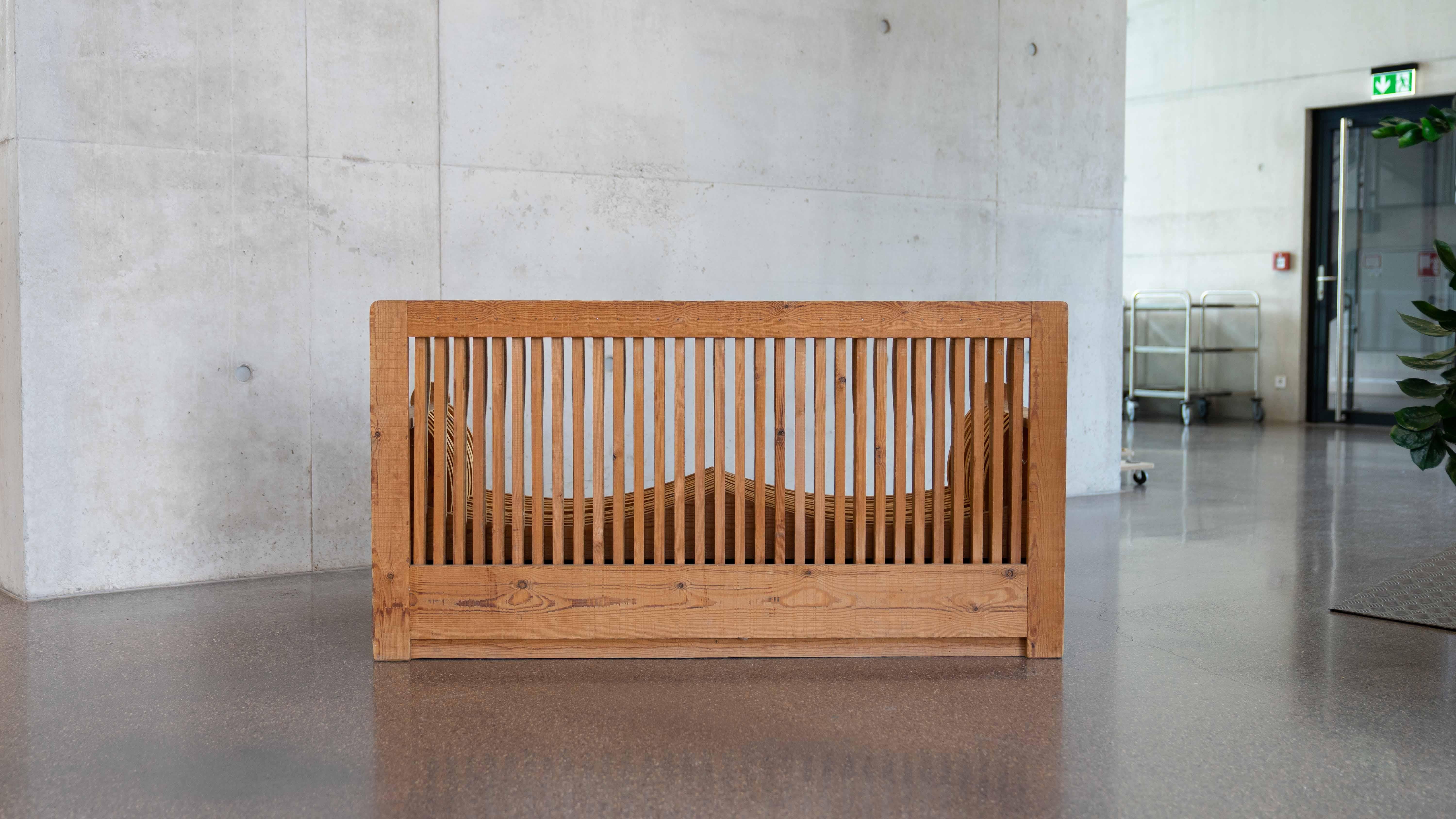 Sofa de la série Mobili nella Valle de Mario Ceroli pour Poltronova en vente 1