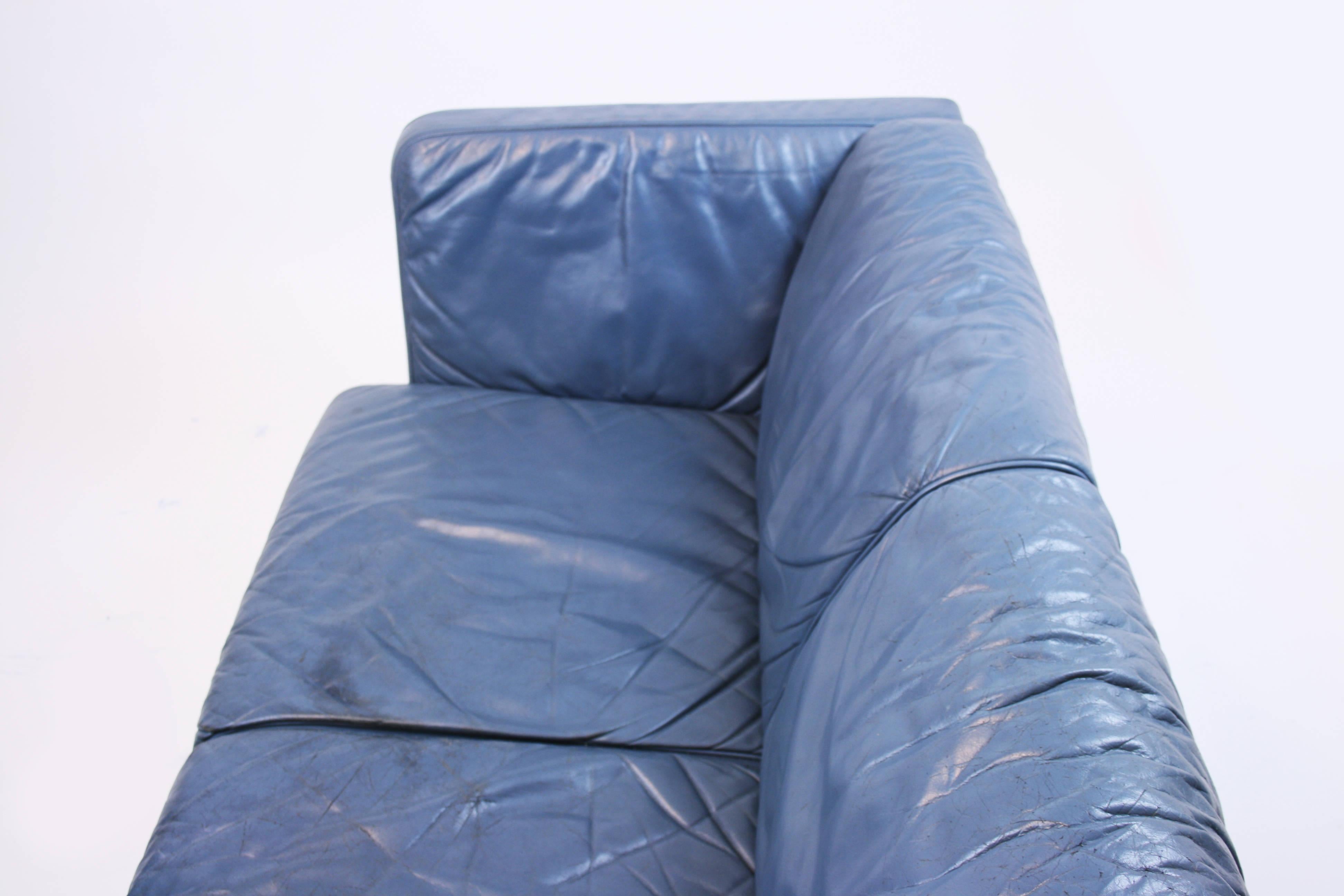 Sofa Geo de Wittmann par Jorgen Kastholm, sièges en cuir, pièce de collection Autriche en vente 2