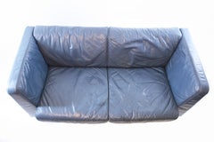 Sofa Geo de Wittmann par Jorgen Kastholm, sièges en cuir, pièce de collection Autriche