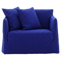 Sofa Gervasoni Ghost 09 Entwurf Paola Navone -  3D blau