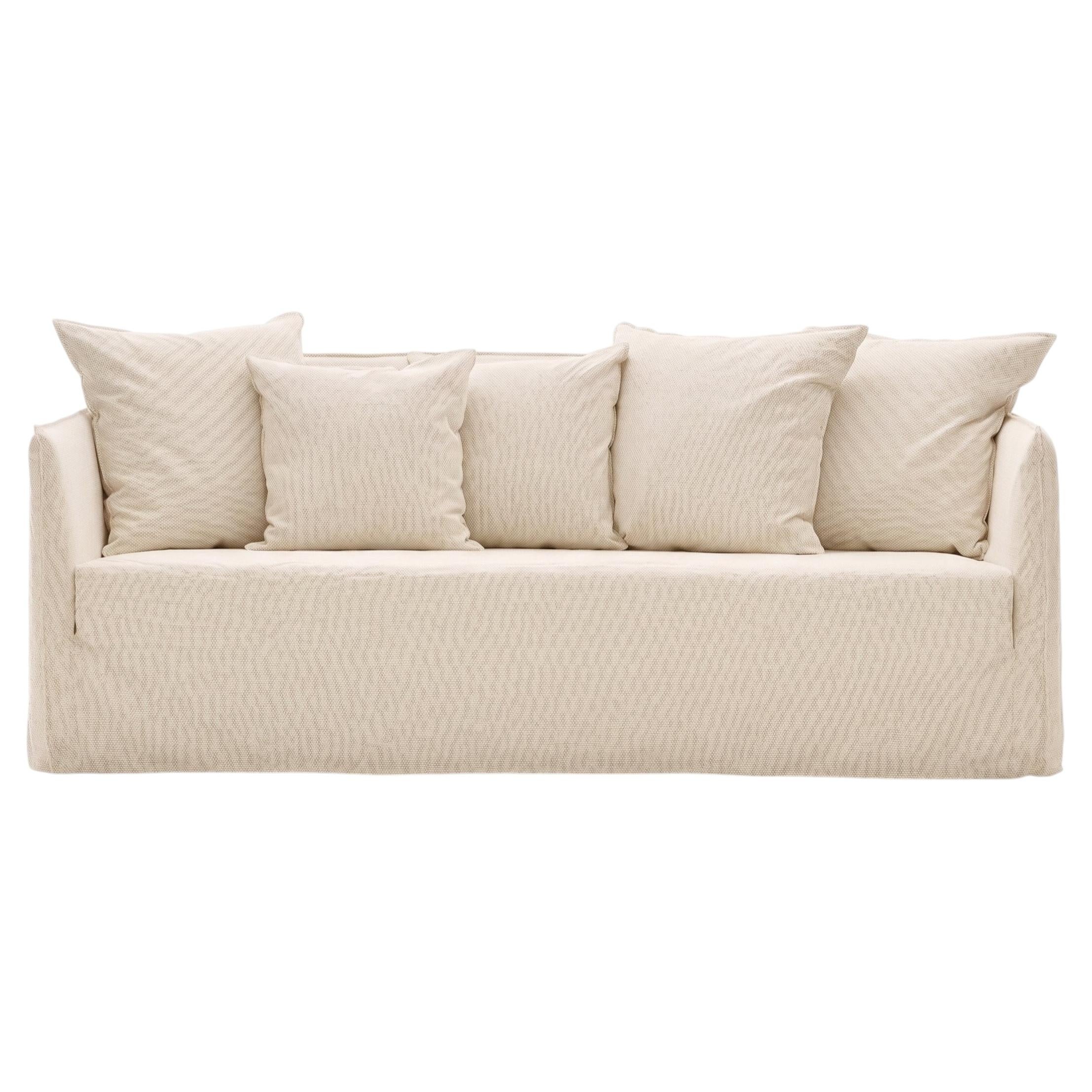 Sofa Gervasoni Ghost 10 G design Paola Navone - Stone