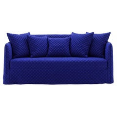 Sofa Gervasoni Ghost 110 design Paola Navone - 3D Blu
