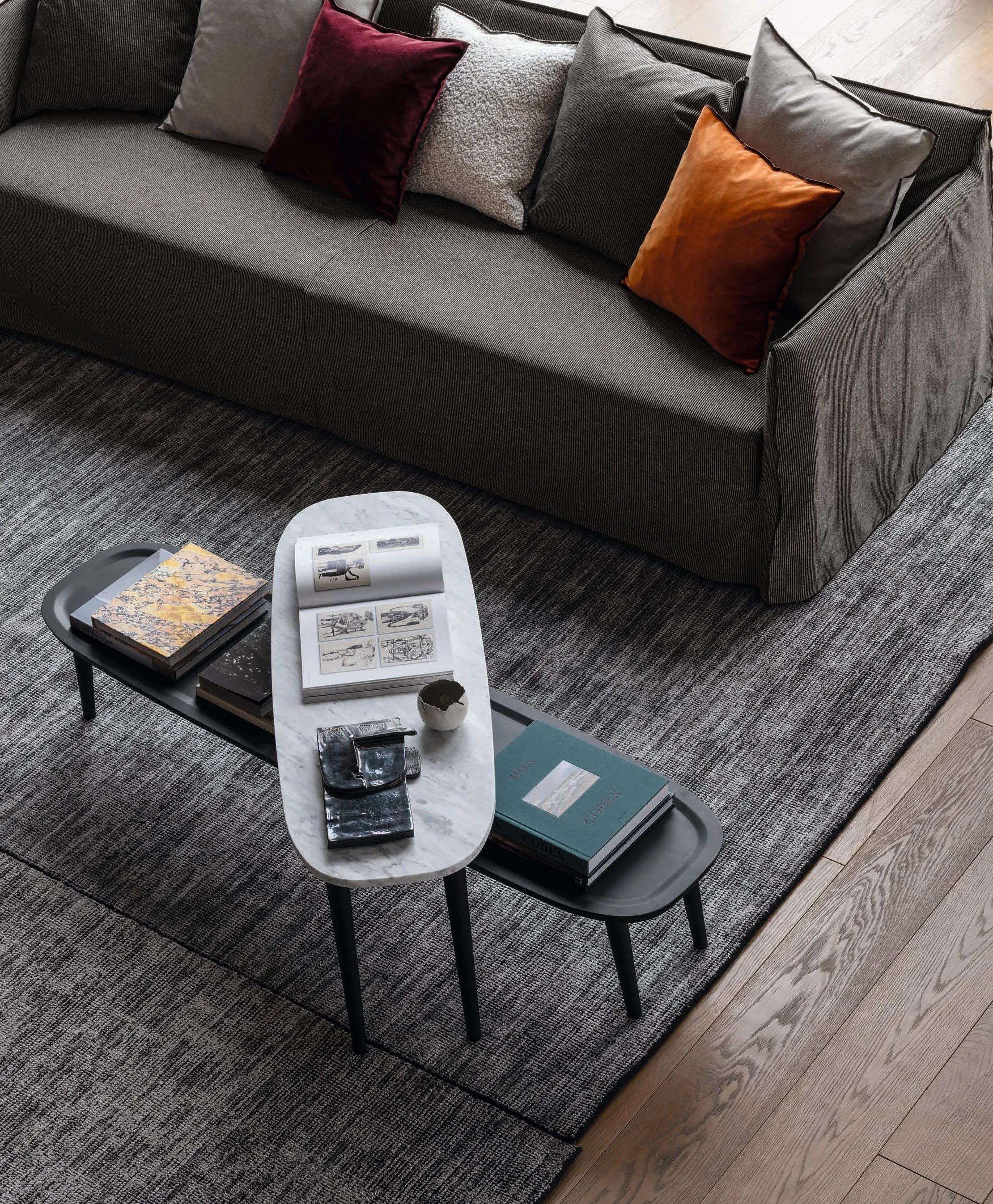 Sofa Gervasoni Ghost 114 design Paola Navone - Depth 100 cm (39.4 in) in vendita 1