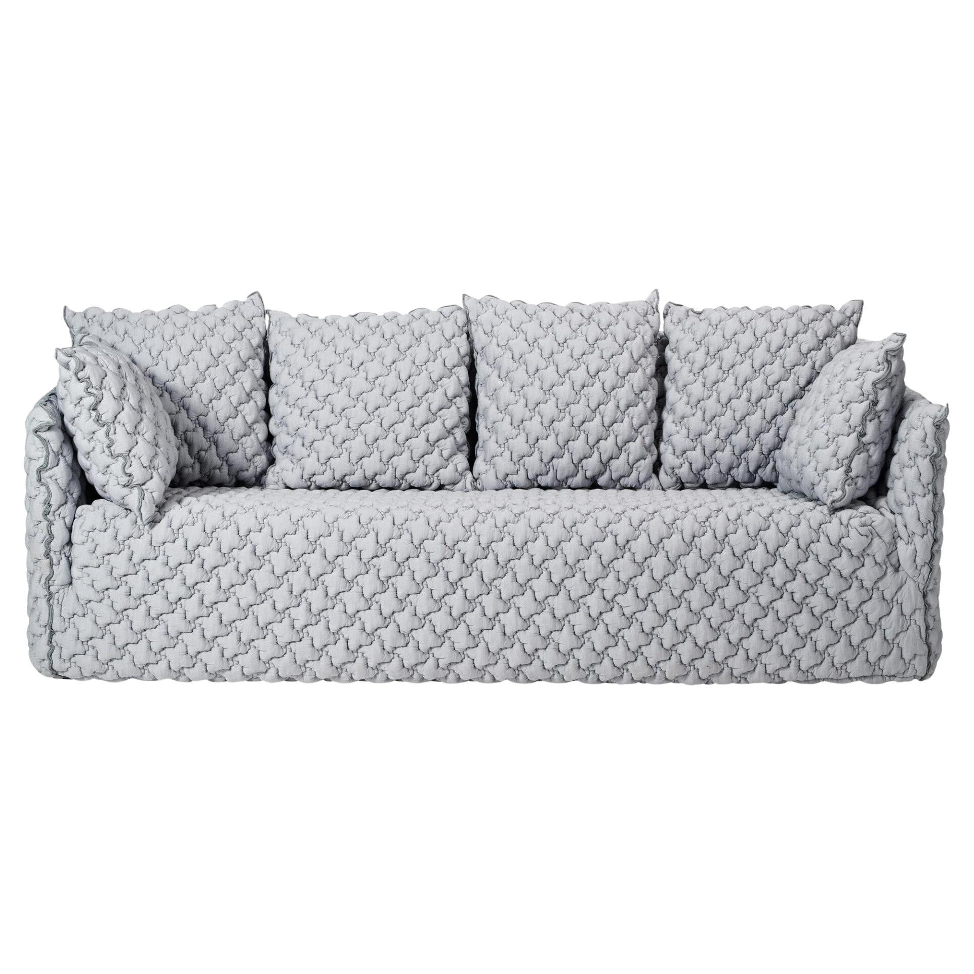 Sofa Gervasoni Ghost 12 design Paola Navone - 3D Grigio