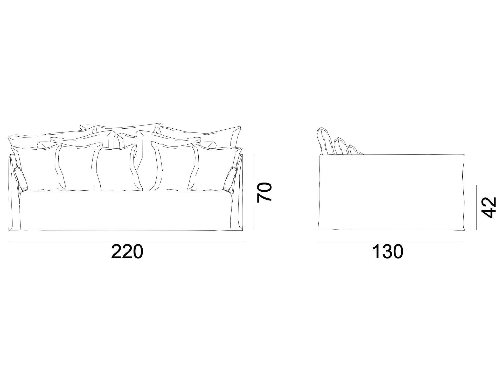Gervasoni Ghost 16 - Sofa
Entwurf: Paola Navone

Ghost 16 ist ein geräumiges und modernes Sofa aus der vielseitigen Ghost-Kollektion. Mit einer Sitztiefe von 130 cm und einer komfortablen Sitzhöhe von 42 cm ist er für die ultimative Entspannung