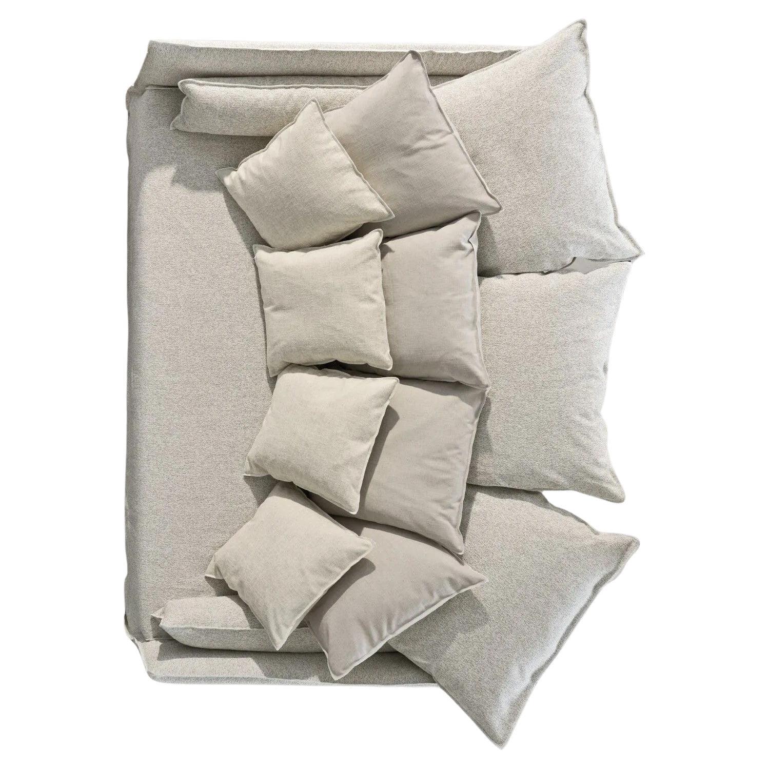 Sofa Gervasoni Ghost 16 design Paola Navone - Extra tiefe Sitzplätze - Movida Cadiz im Angebot