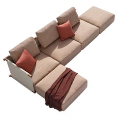 Sofa Gervasoni Hashi - Composition 6 design Federica Biasi - Lima