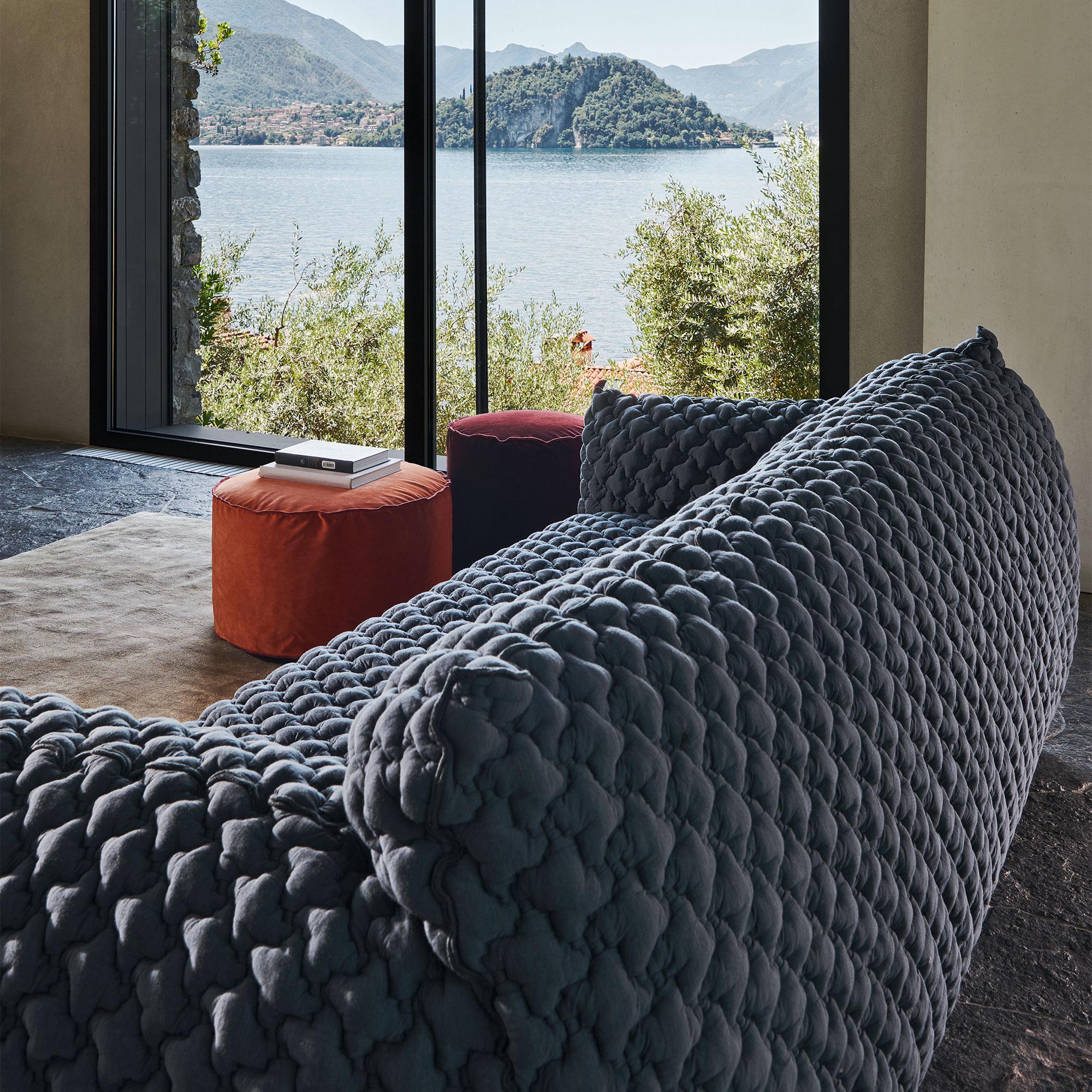 Sofa Gervasoni Nuvola 12 Entwurf Paola Navone - 3D Grafite im Zustand „Neu“ im Angebot in Alcamo, IT