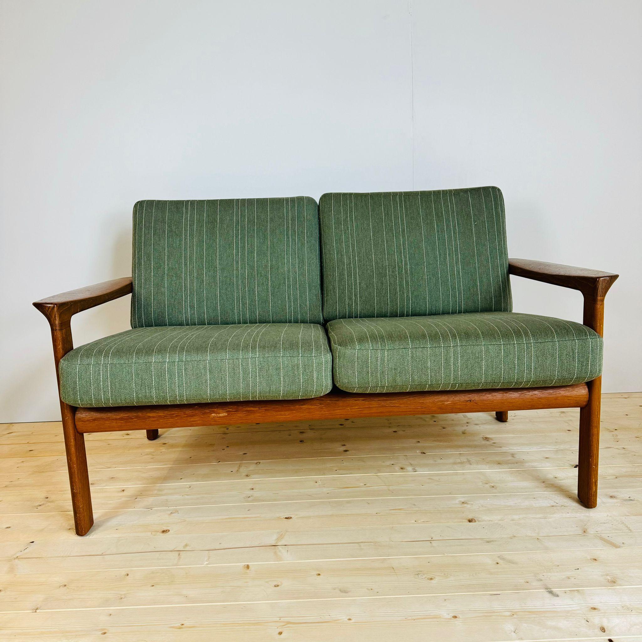 Placage Canapé, Glostrup Møbelfabrik, Danemark années 1960 en vente