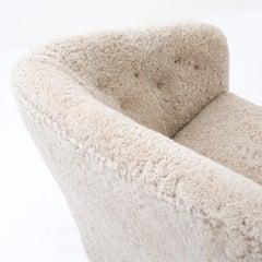 Sofa in Lamb's Wool by Ludvig Pontoppidan