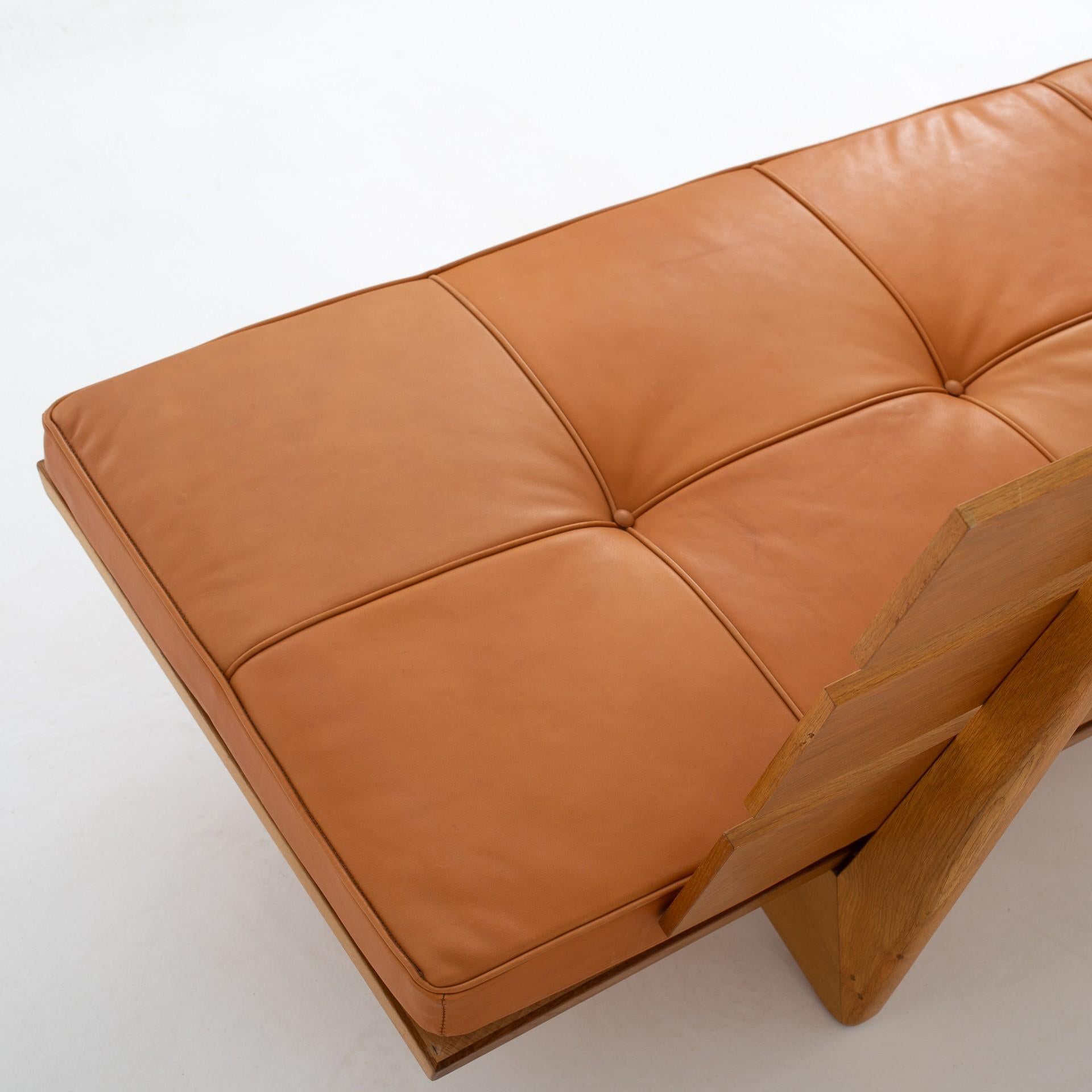 Oiled Sofa in Oak by Georg Thams