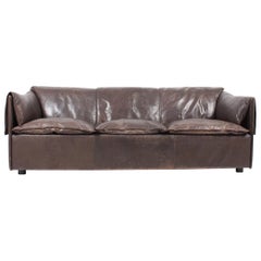 Sofa in Patinated Leather