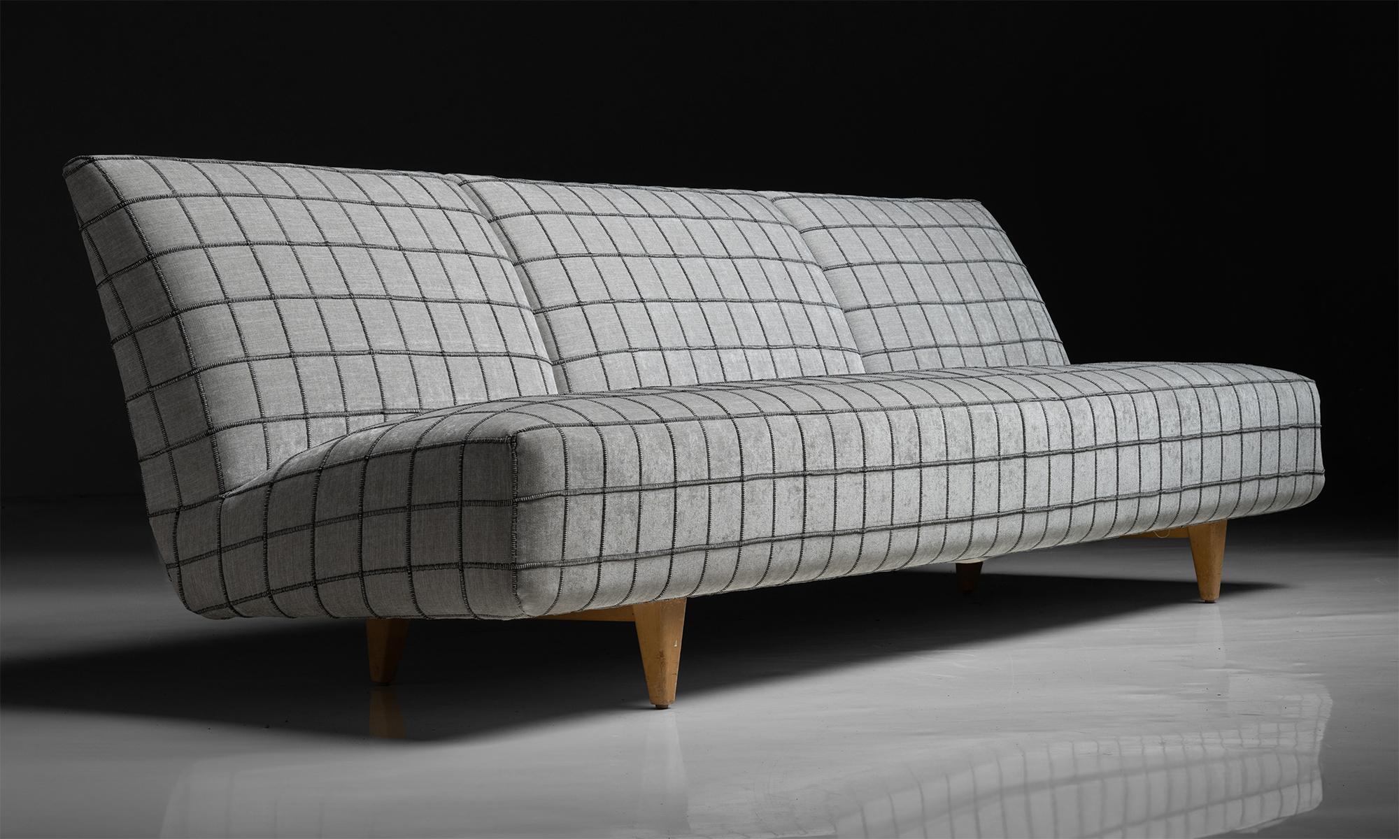 Sofa in Pierre Frey Fabric, Sweden circa 1961 For Sale 2
