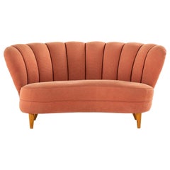 Sofa in the Manner of Otto Schulz Produced in Sweden