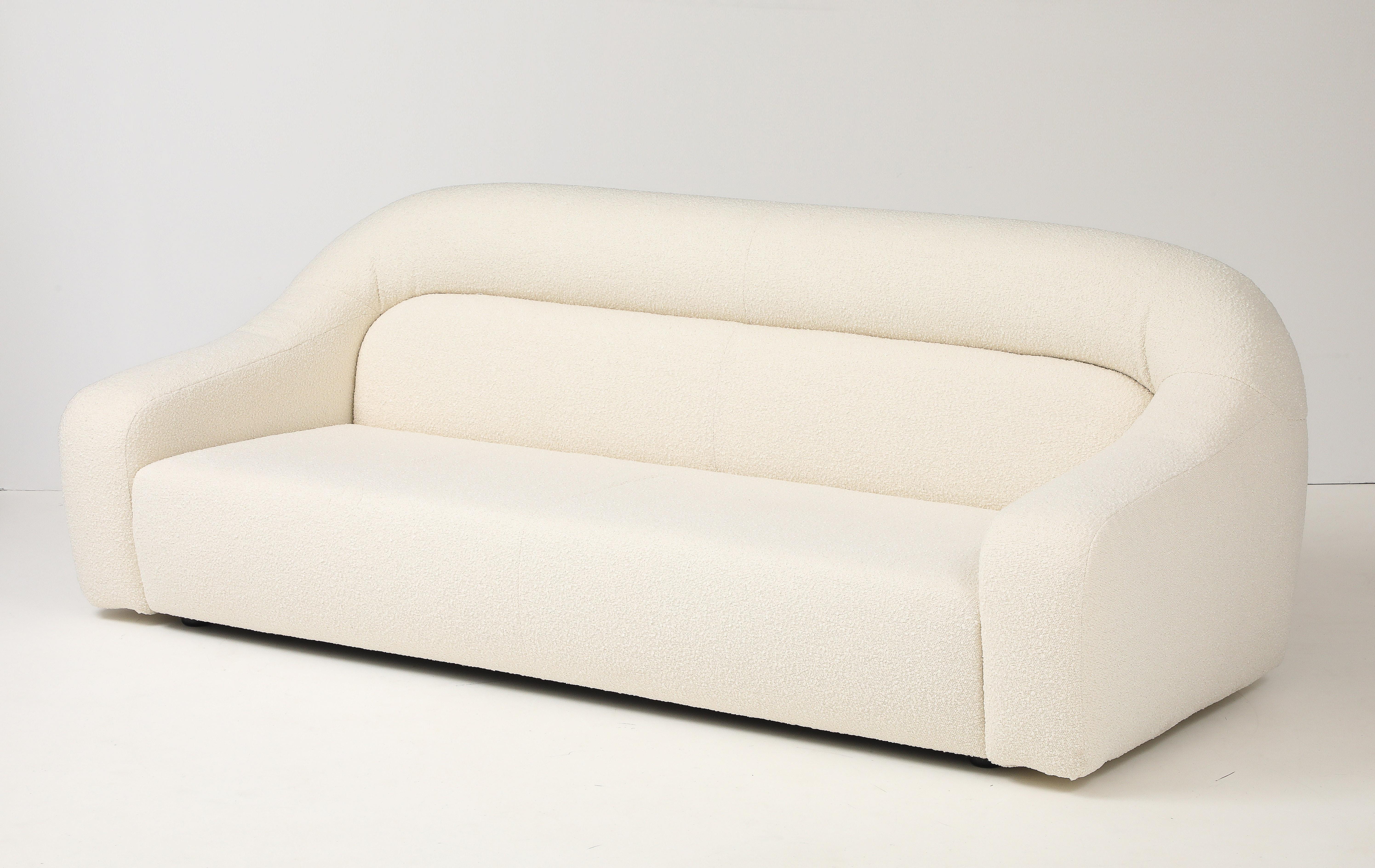 Sofá de estilo George Bighinello para Eurosalotto en Boucle Marfil, Italia en venta 5