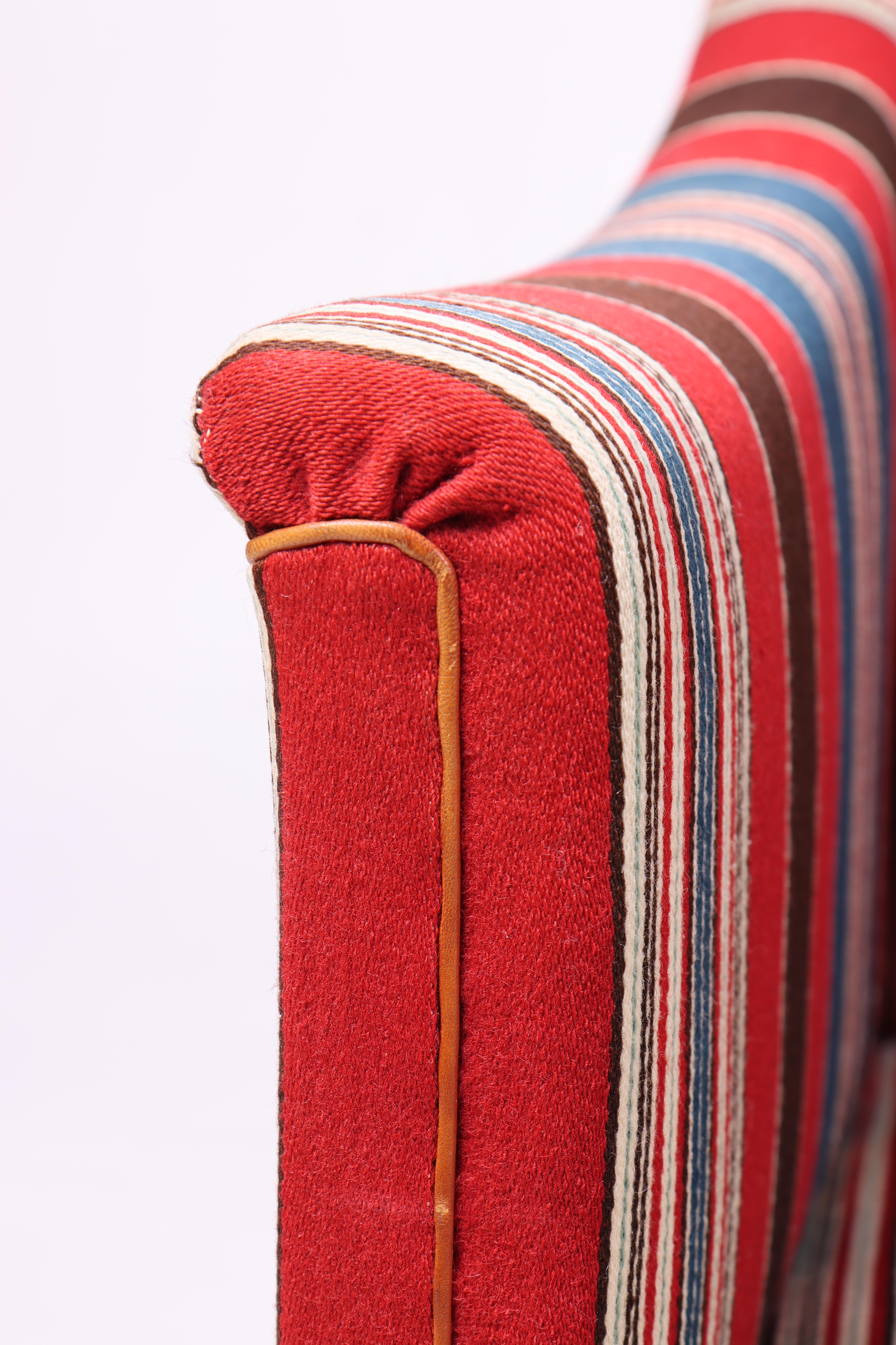 Scandinavian Modern Sofa in Wool by Kaare Klint For Rud Rasmussen, 1950s For Sale