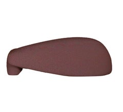 Sofá Jell en tela Bordo Kvadrat de Alter Ego Studio