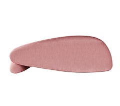 Sofa Jell in Pink Kvadrat fabric Onyx Finish by Alter Ego Studio