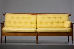 Scandinavian Modern sofa Skrindan by Kerstin Hörling Holmqvist, Material: Walnut