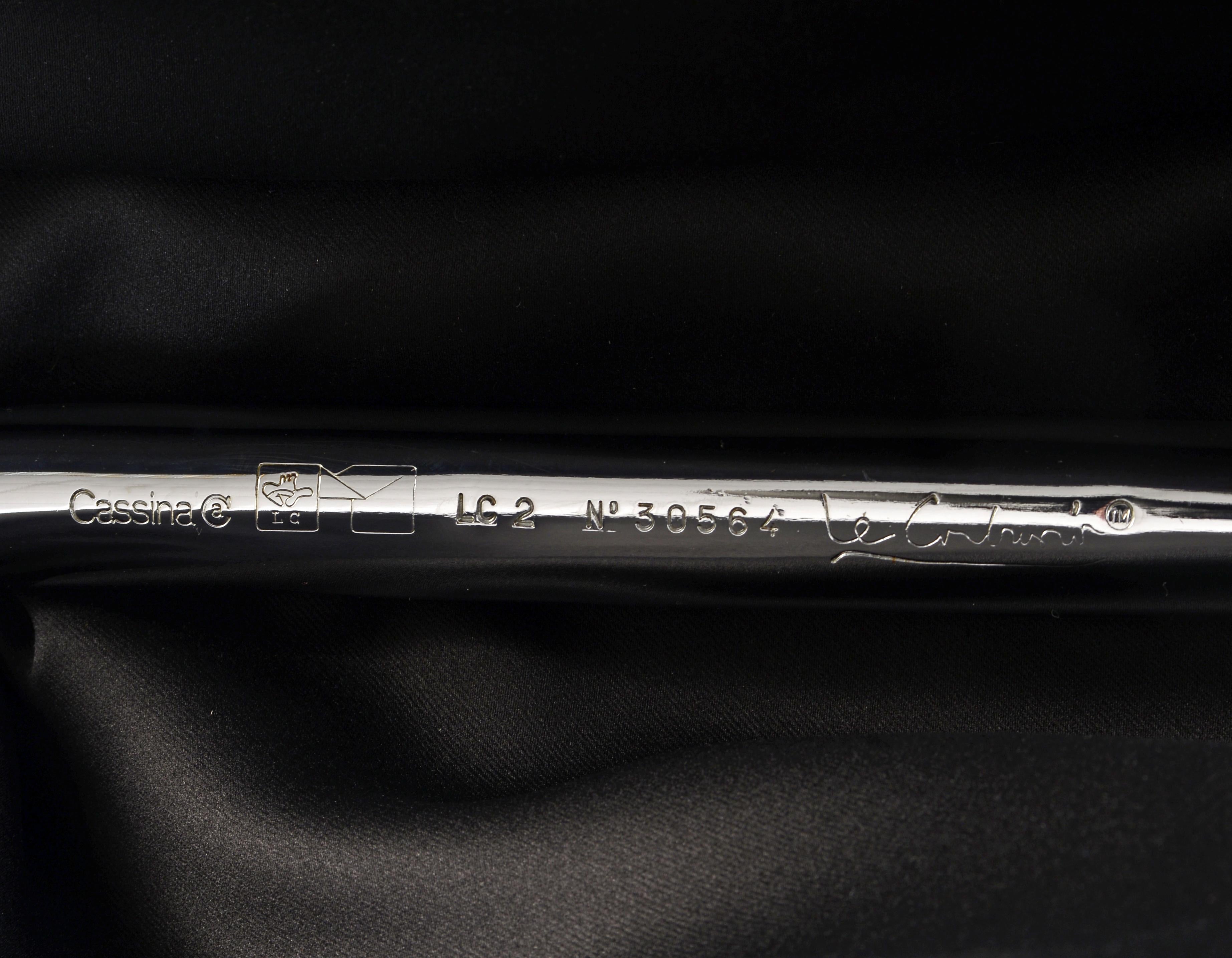 Sofa LC2 Le Corbusier Cassina 7