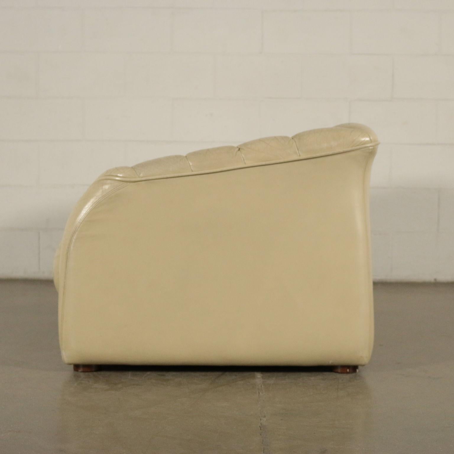 Sofa Leatherette Foam, Italy, 1960s-1970s 1