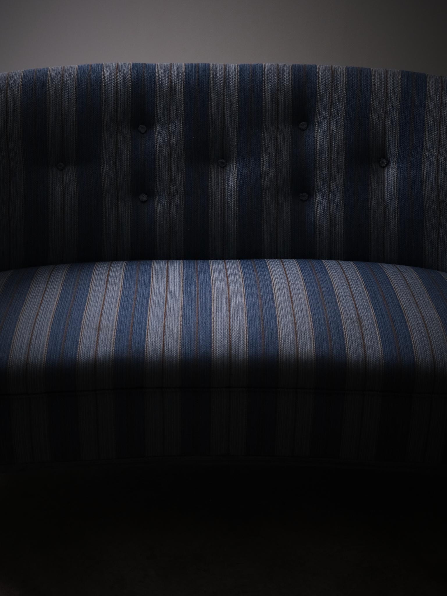 Sofa 'Little Roma' by Carl Malmsten, Sweden, 1940s For Sale 3