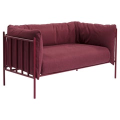 Sofa Loggia Upholstered in Velvet by Debonademeo for Medulum
