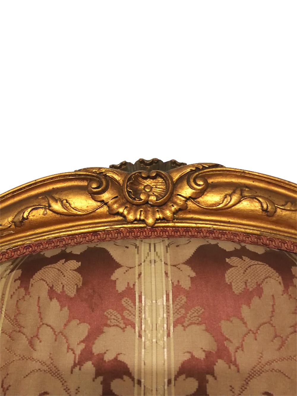 Canapé de style Louis XV du 19ème siècle  en vente 5