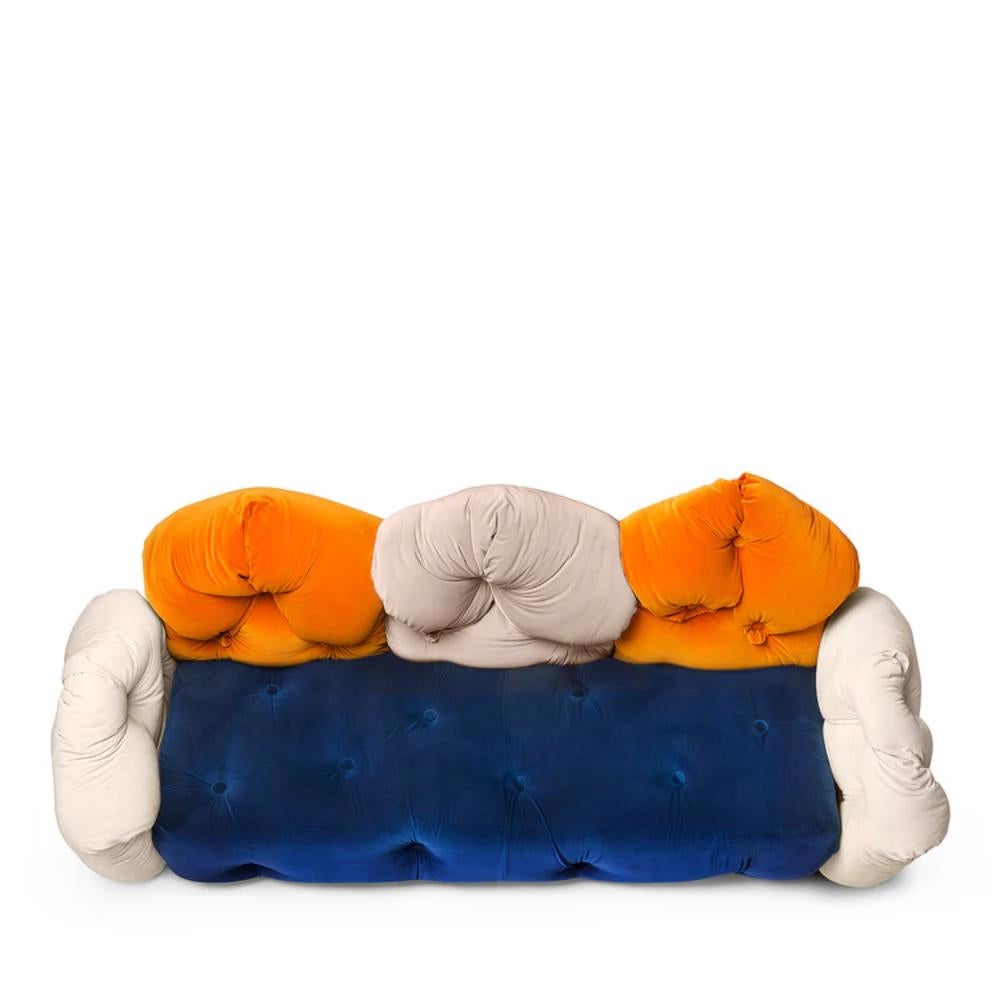 Contemporary Sofà Michetta three seater Sofa by Gaetano Pesce for Meritalia For Sale