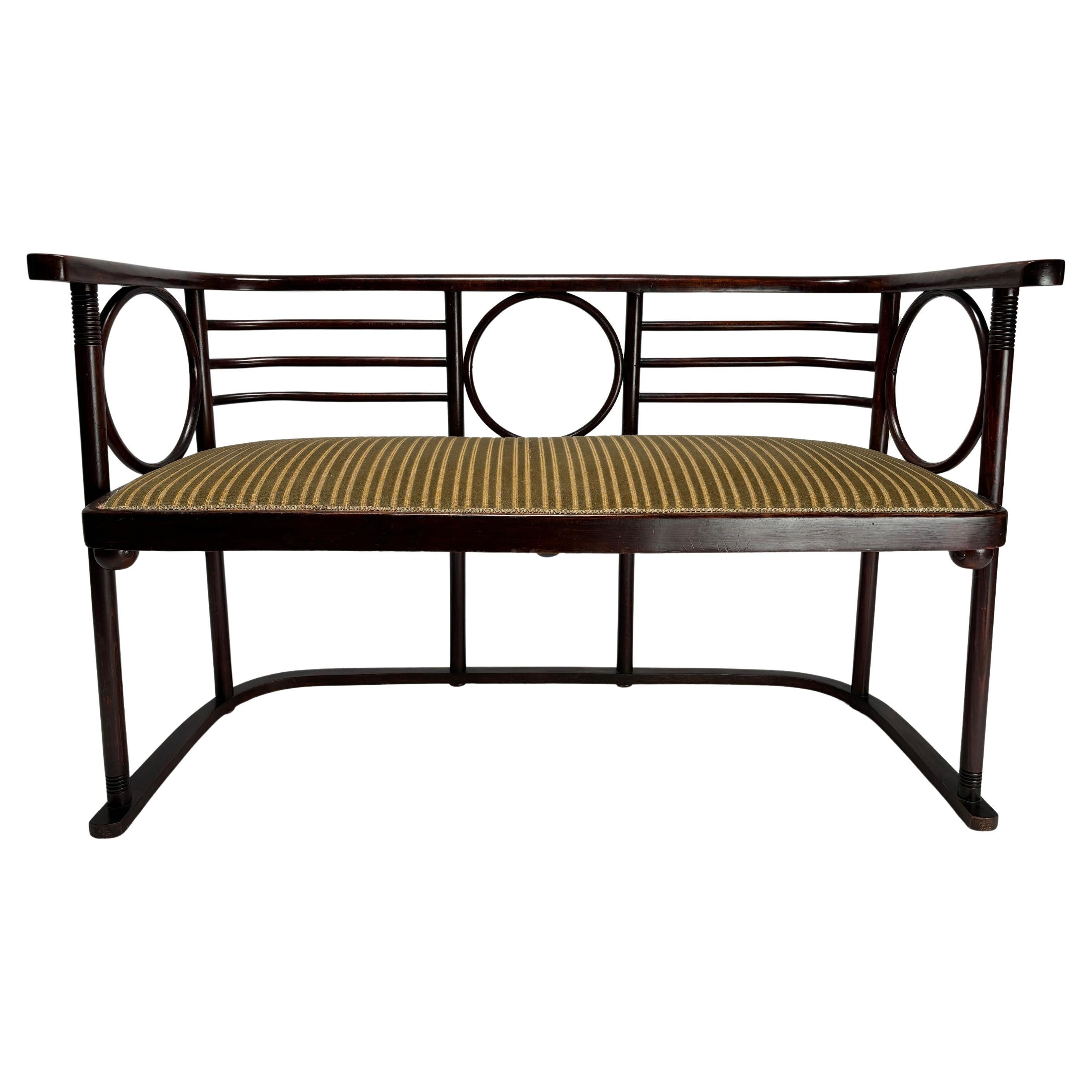 Sofa mod. Fledermaus, Josef Hoffmann for Kohn, 1910s