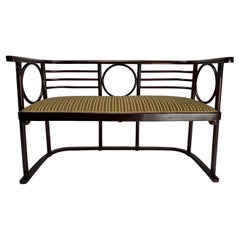 Sofa mod. Fledermaus, Josef Hoffmann for Kohn, 1910s