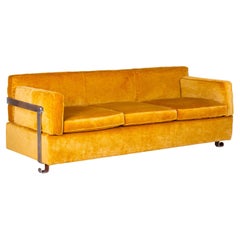 Sofa mod. P11 Fasce Cromate by Luigi Caccia Dominioni for Azucena 1963
