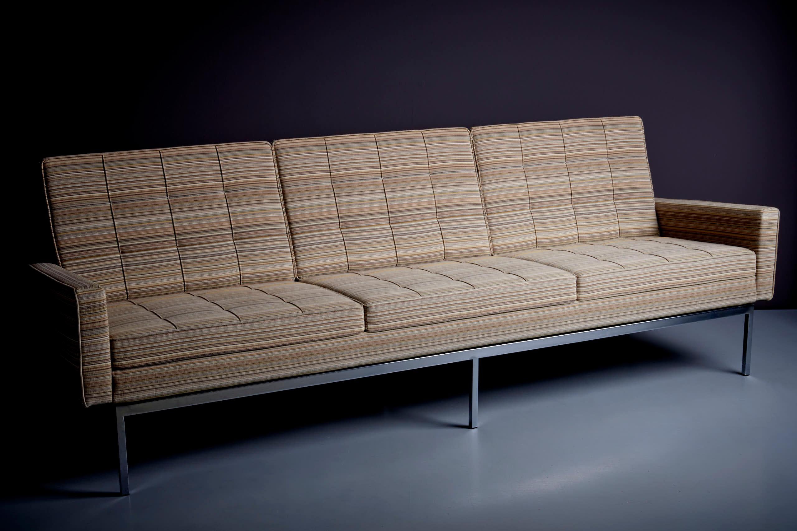 Sofa Model 67A by Florence Knoll for Knoll International, USA, 1950s For Sale 1
