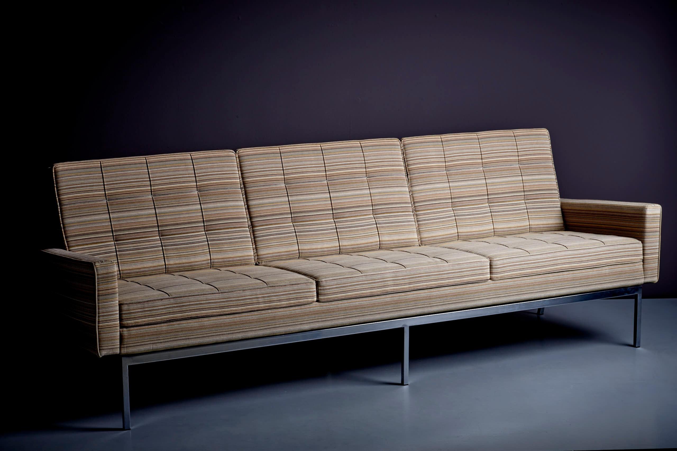 Sofa Model 67A by Florence Knoll for Knoll International, USA, 1950s For Sale 8