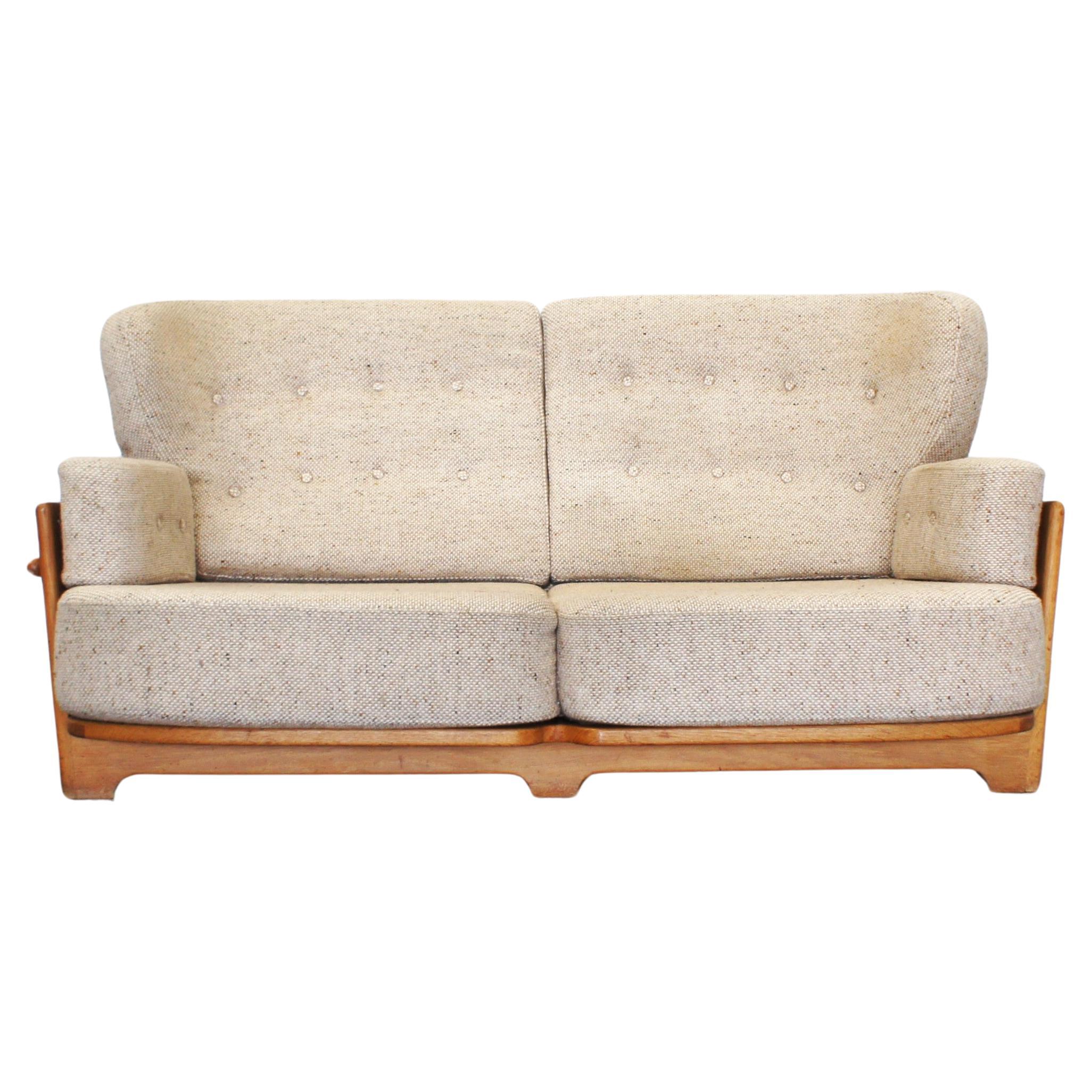 Sofa Model "Denis" by Guillerme et Chambron for Votre Maison éditeur