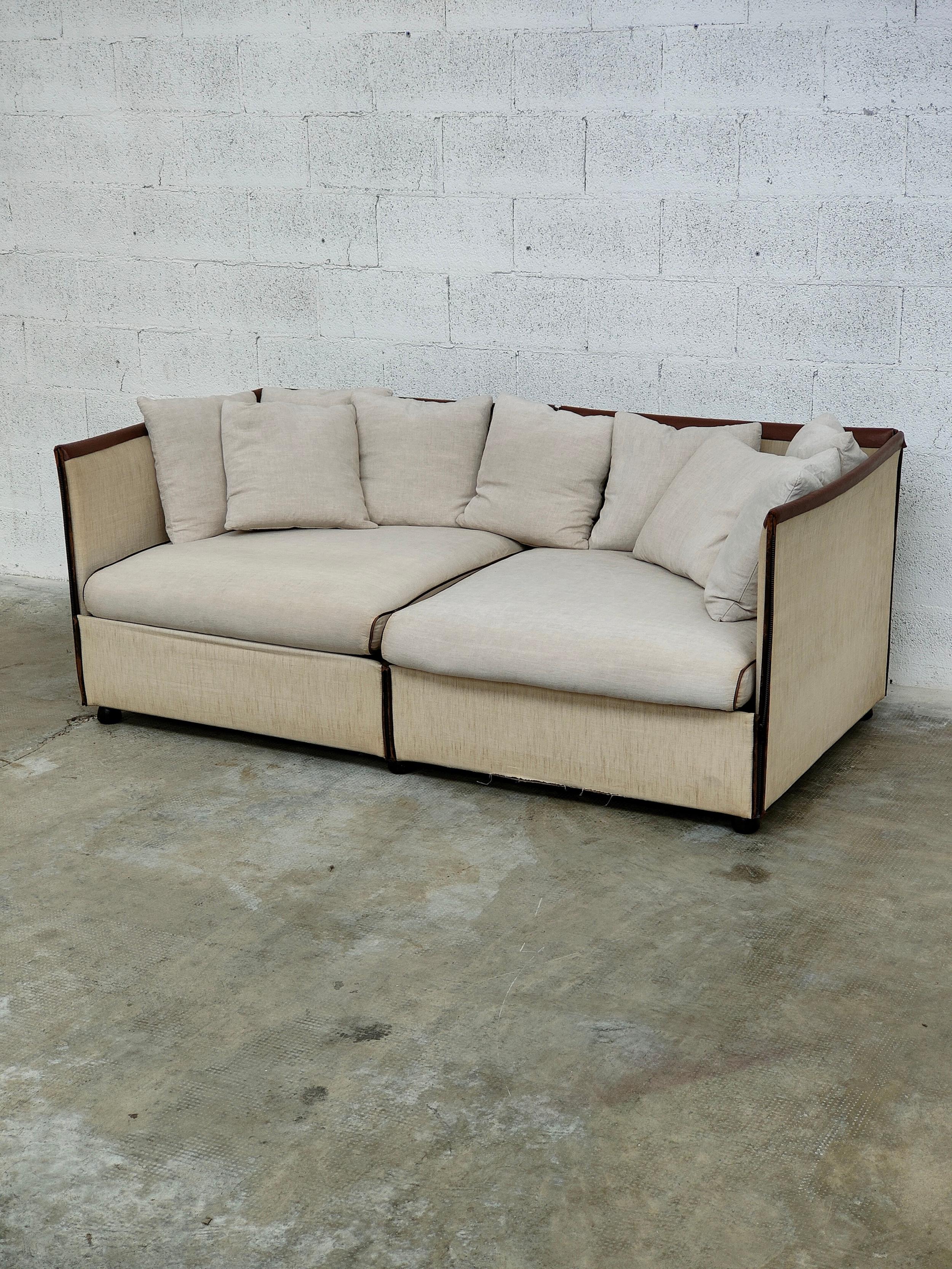 Sofa-Modell „Landeau“ von Mario Bellini für Cassina, Italien  (Moderne der Mitte des Jahrhunderts) im Angebot