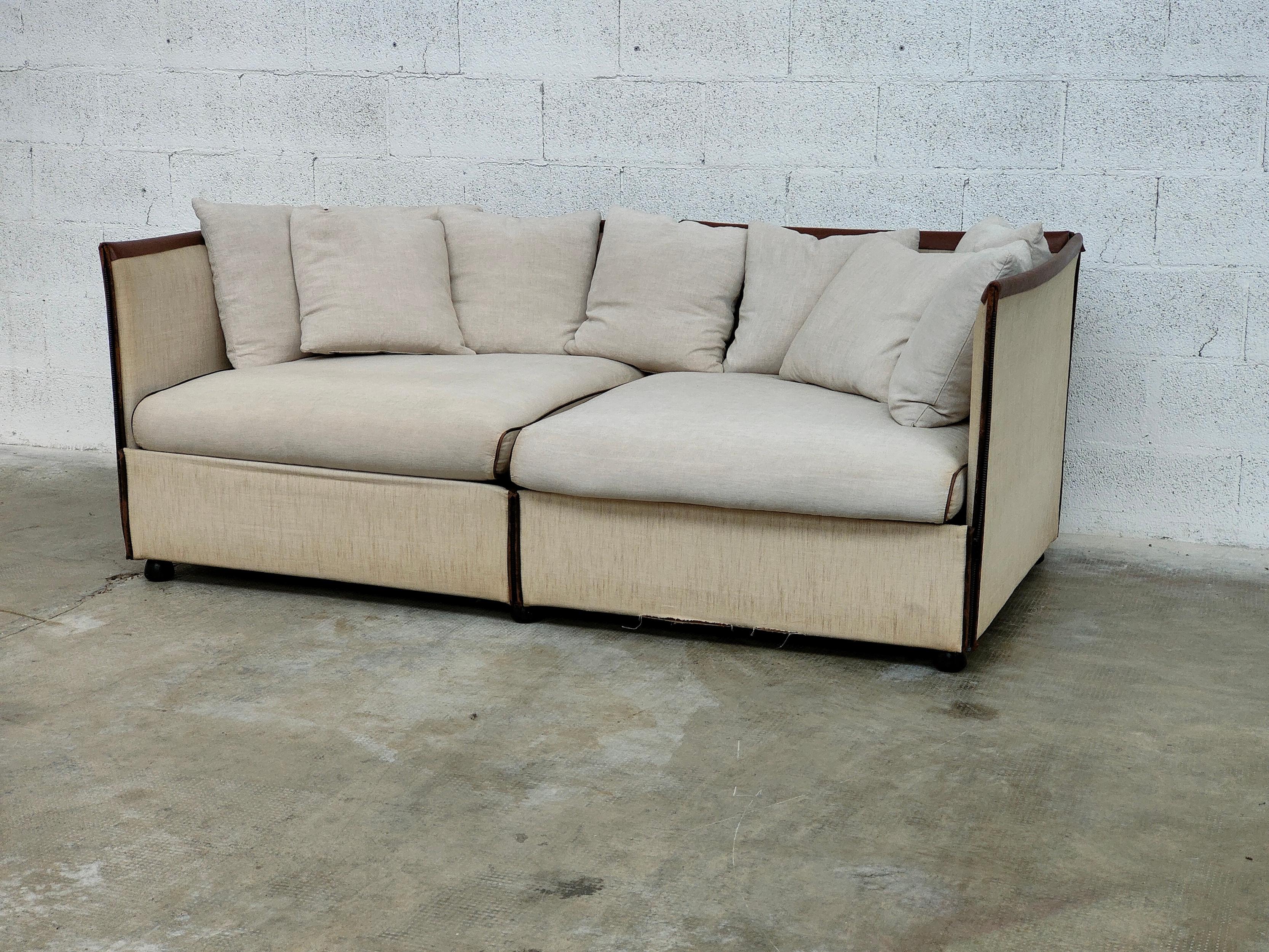 Sofa-Modell „Landeau“ von Mario Bellini für Cassina, Italien  (Italienisch) im Angebot