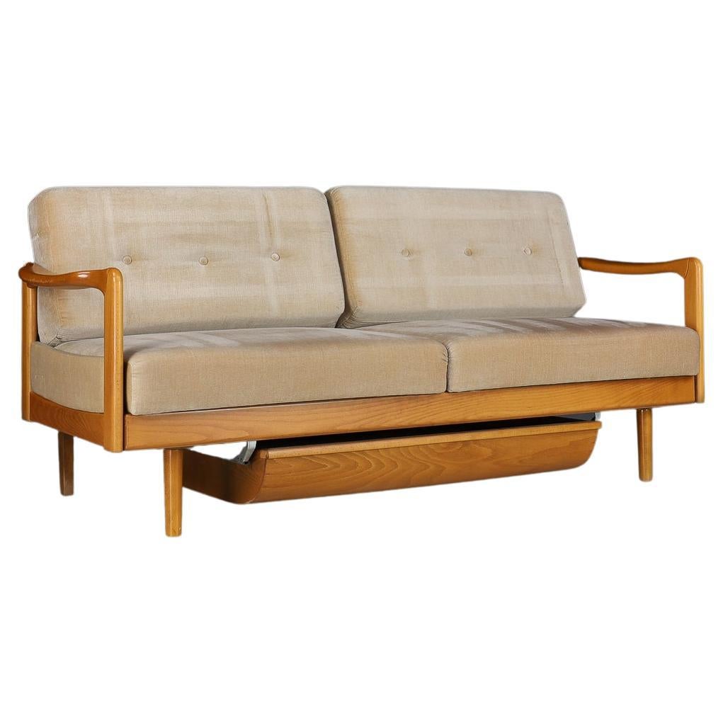 Sofa Model Stella from the 1950s Manufactured by Wilhelm Knoll, Made in Germany