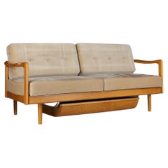 Sofa Model Stella from the 1950s Manufactured by Wilhelm Knoll, Made in Germany