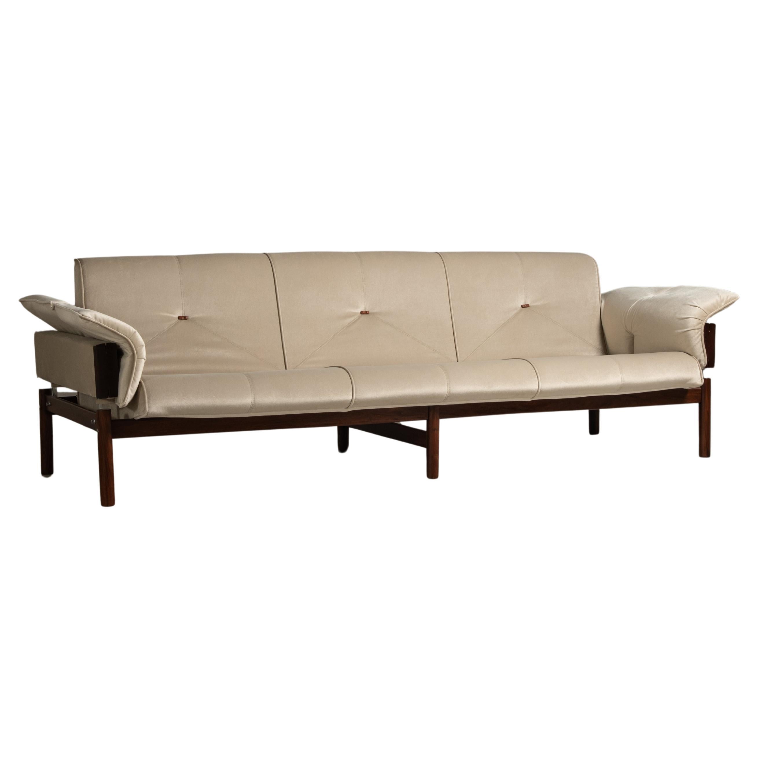 Sofa „MP-13“, von Percival Lafer, brasilianisches Design aus der Mitte des Jahrhunderts 