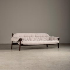 Sofa 'MP-41' in Hardwood, by Percival Lafer, Brazilian Mid-Century Modern Design