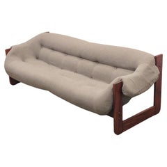 Sofa MP-97 Attributed to Percival Lafer in Solid Jatobá