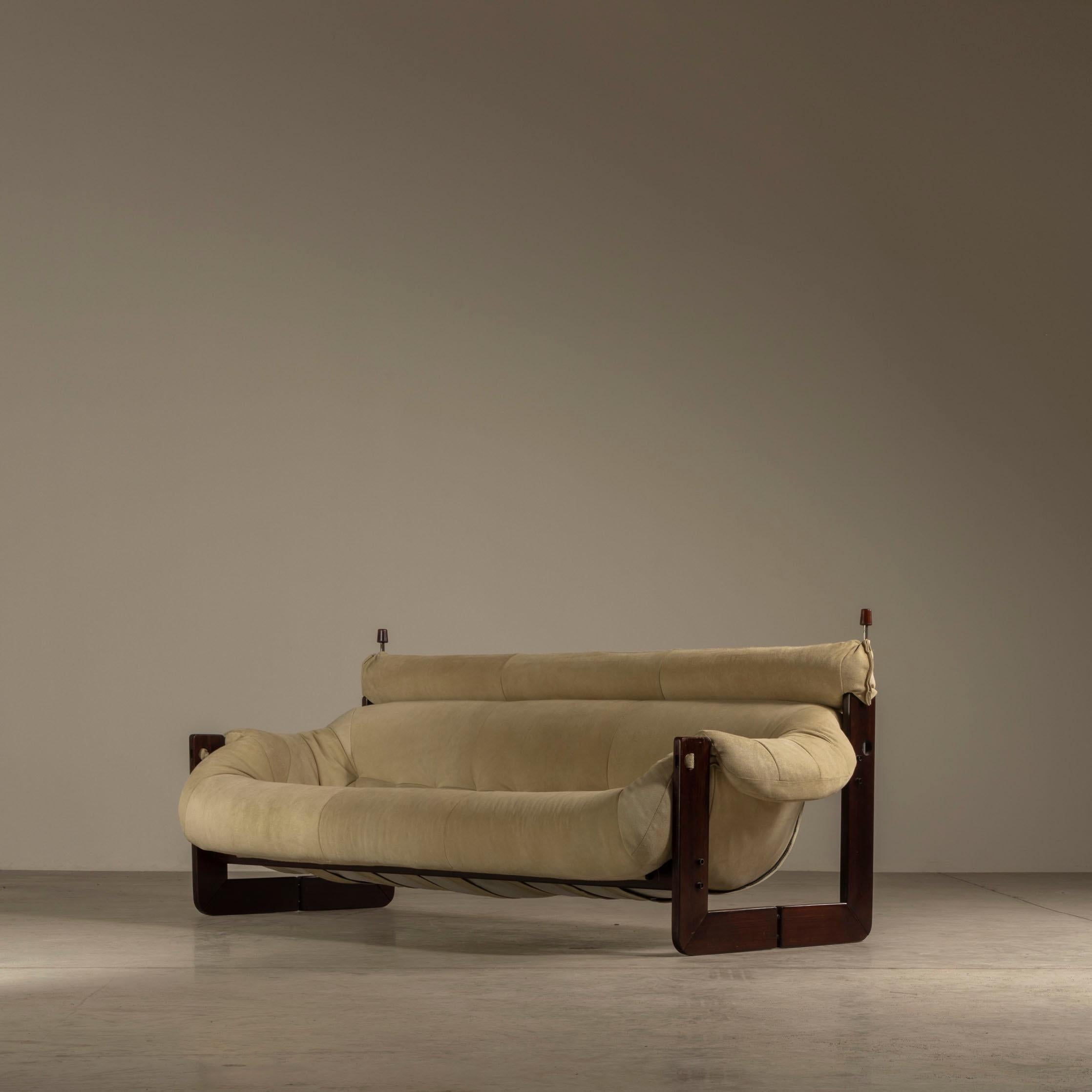 Sofa "MP-97", Design by Percival Lafer, Brazilian Mid-Century Modern