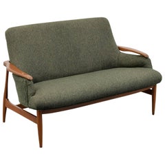 Sofa or Loveseat in Manner of Finn Juhl