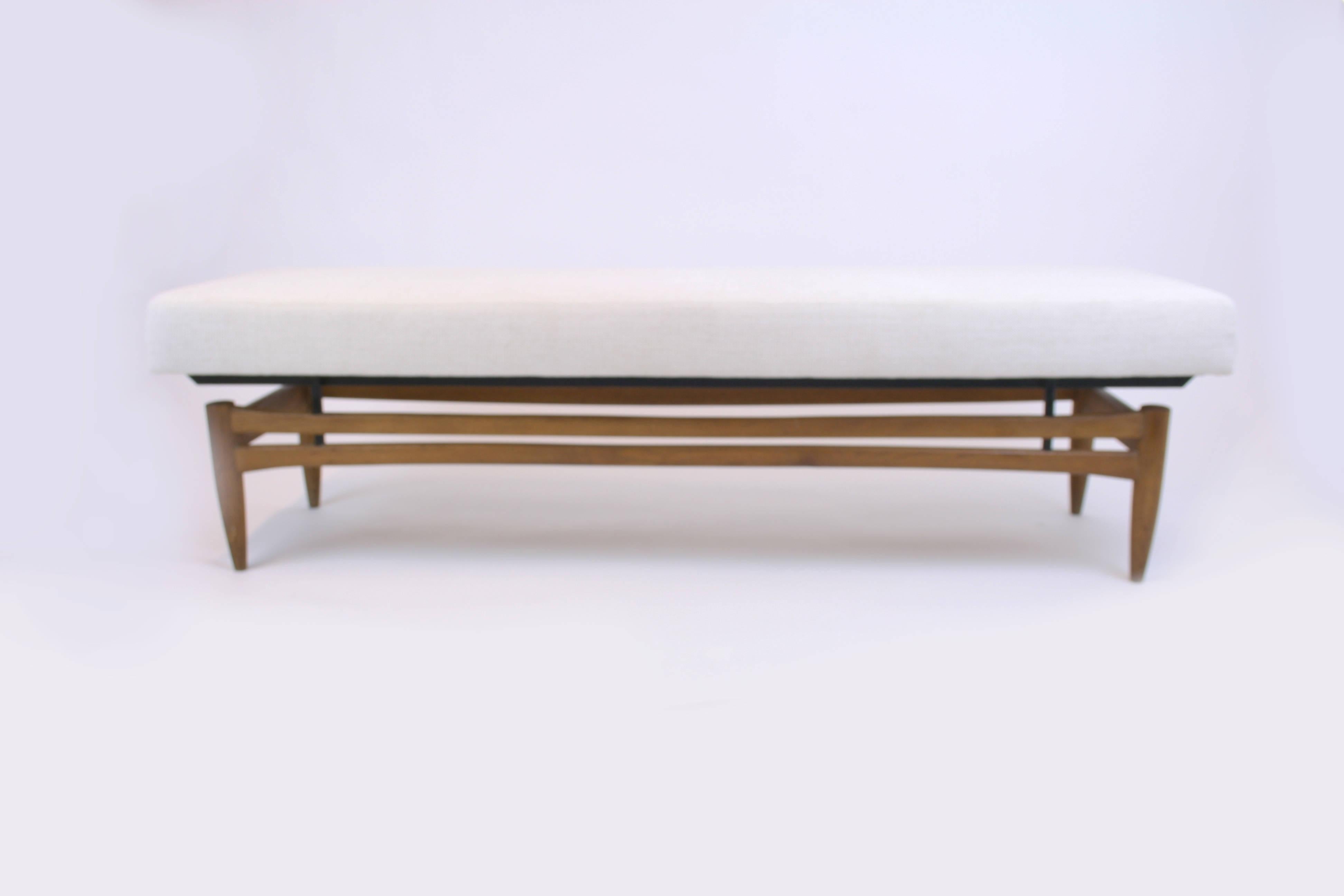 Sofa or Setee in the manner of Finn Juhl Danish Design Teakwood, Denmark, 1960s For Sale 5