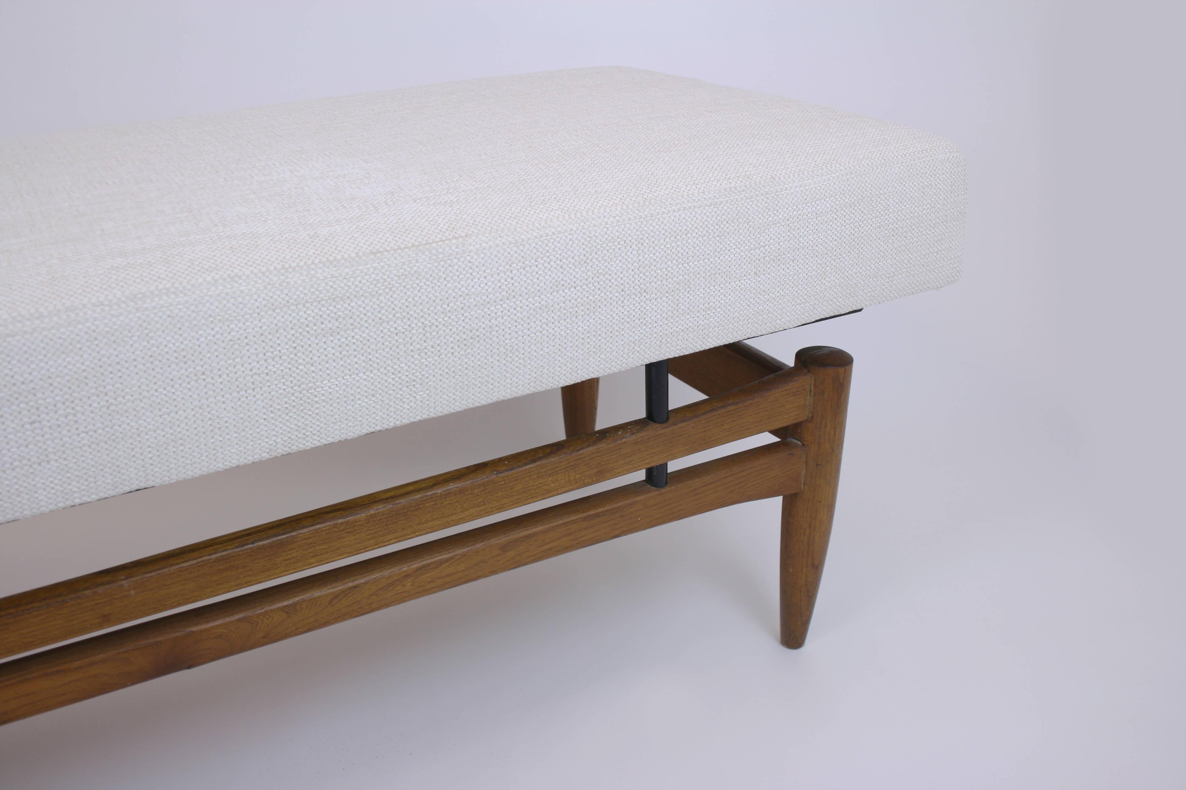 Sofa or Setee in the manner of Finn Juhl Danish Design Teakwood, Denmark, 1960s For Sale 2