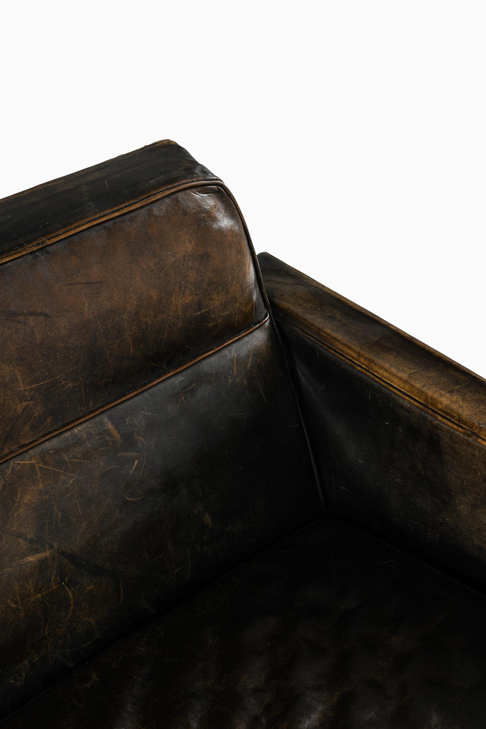 Steel Sofa Produced in Denmark For Sale