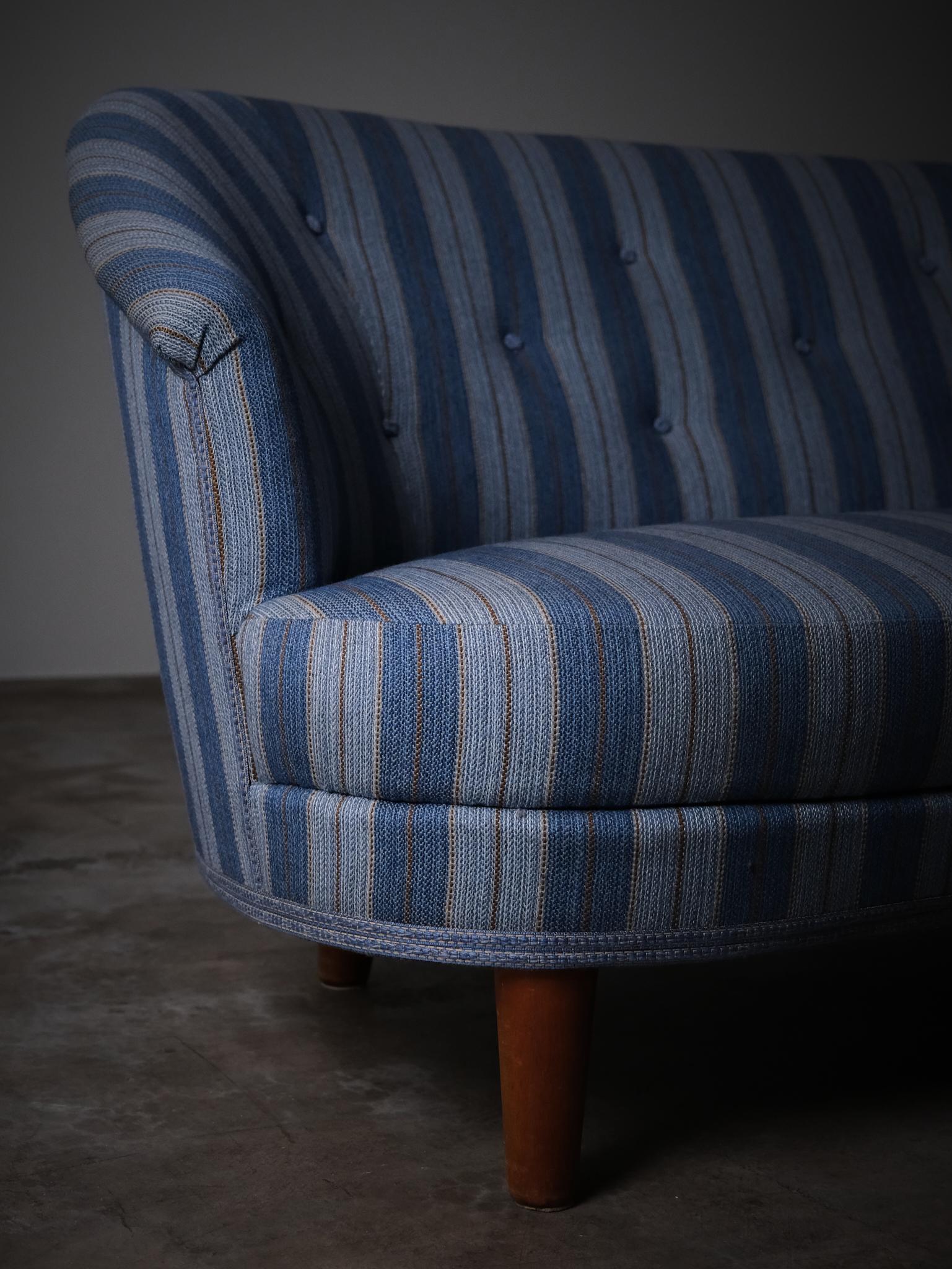 Swedish Sofa 'Roma' by Carl Malmsten, Sweden, 1940s For Sale