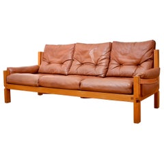 Sofa S32, Pierre Chapo, France, 1967