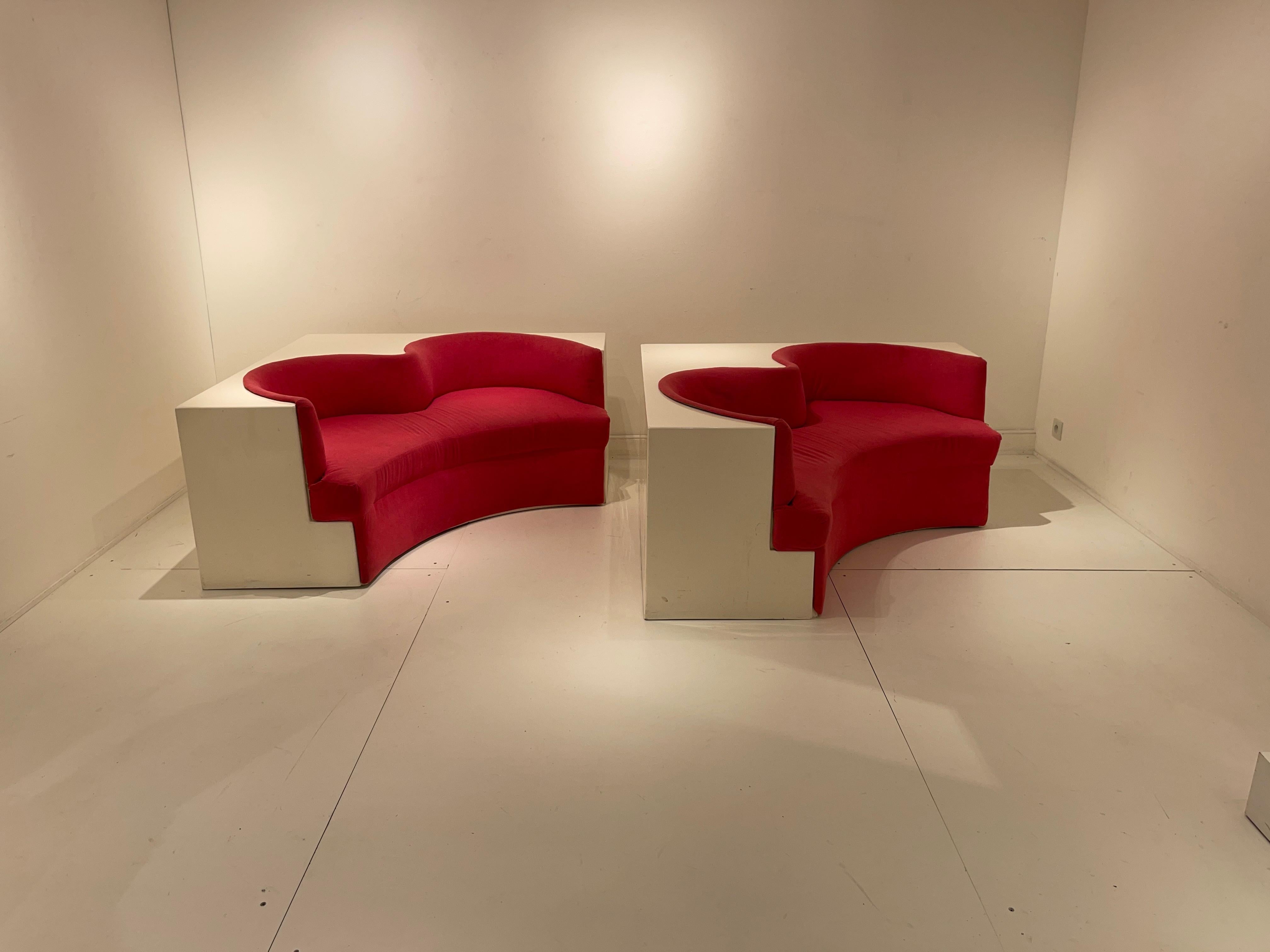 Italian Sofa Safari By Archizoom Associati for Poltronova For Sale